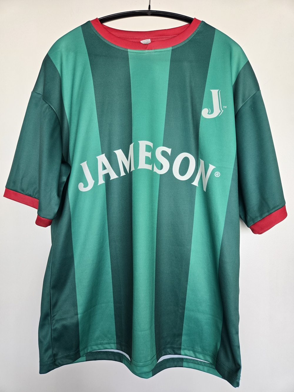 Jameson Irish Whiskey Soccer Jersey Shirt Green #17 Size M
